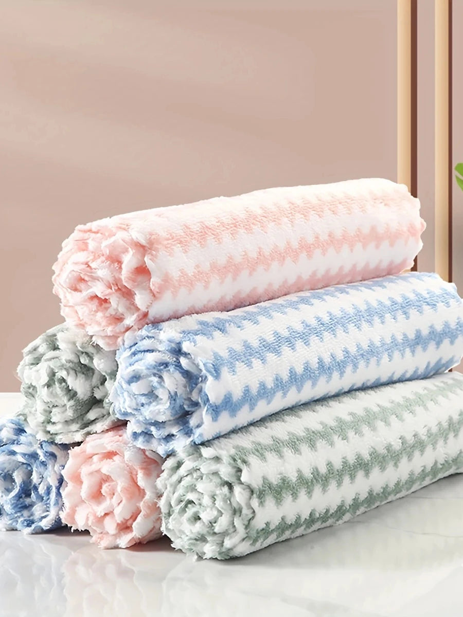 Essuie-Tout Réutilisable Multi-Usages Lavable x10