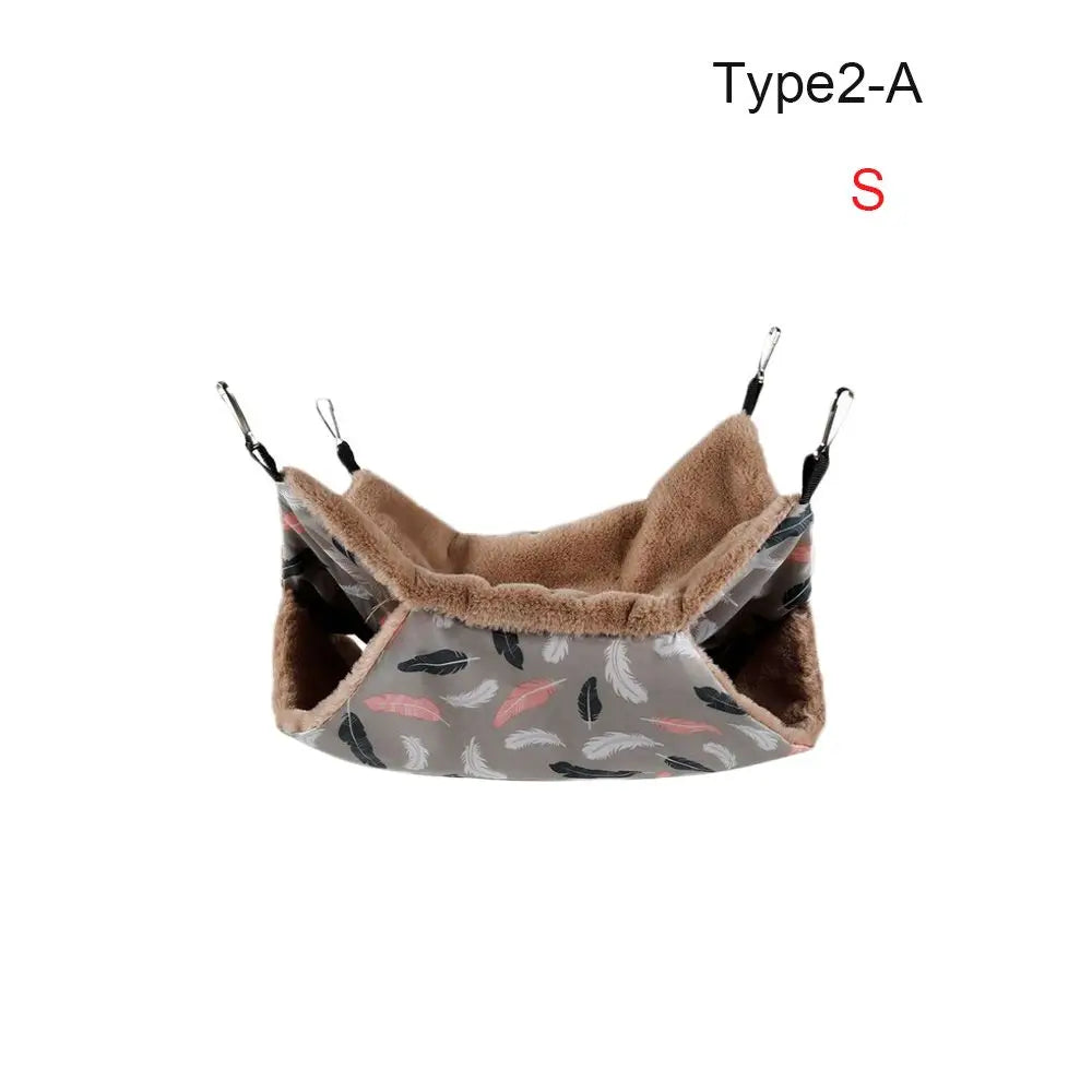 Hamac Douillet pour Animaux - Nid Confortable 2 Couches