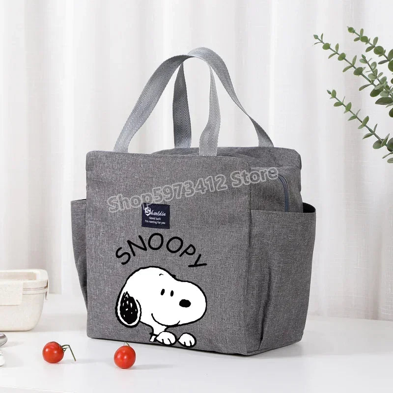Snoopy's Insulated Bento Lunch Bag for Kids & Students