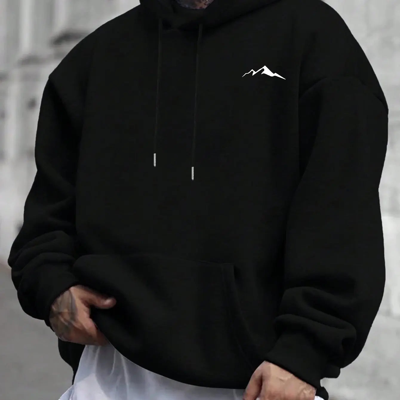 Hoodie Street Style Imprimé Homme