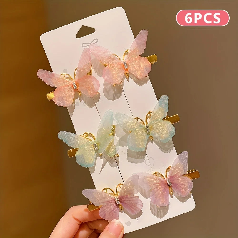 Épingles à cheveux papillon mignonnes 36 pcs