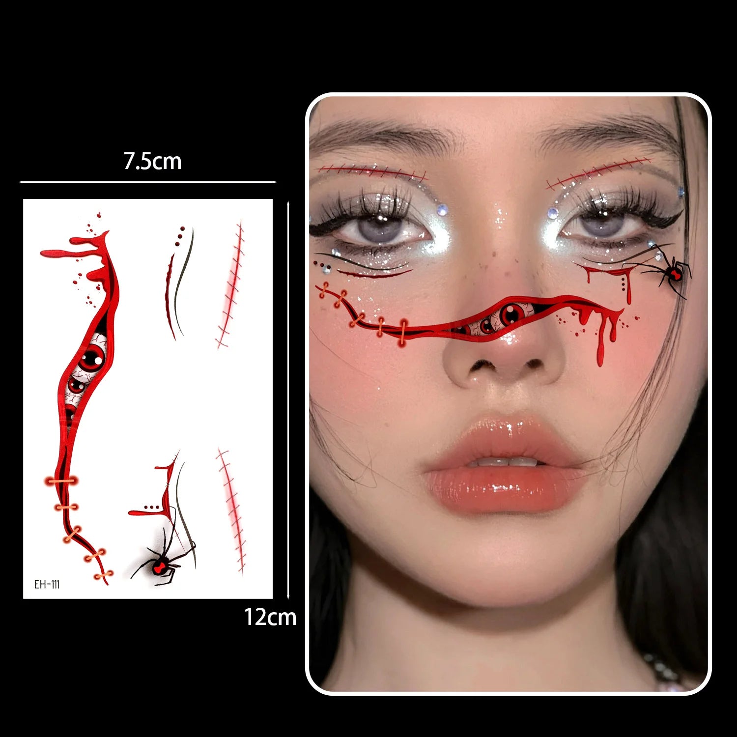 Tatouage Halloween 3D : Effrayant et Amusant !