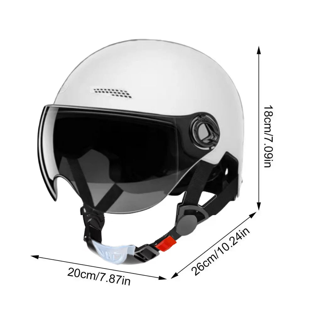 UltraLight Retro Motorcycle & Bike Helmet for All