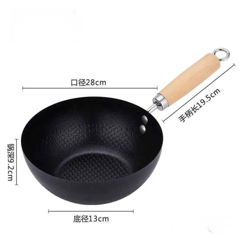 Mini Wok Antiadhésif Fer - Gadget Cuisine Innovant