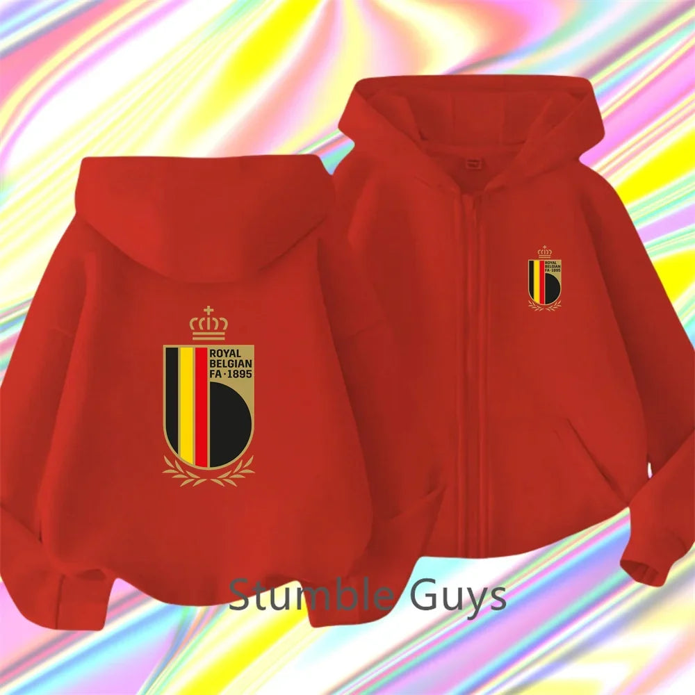 Sweat à capuche Équipe de Belgique