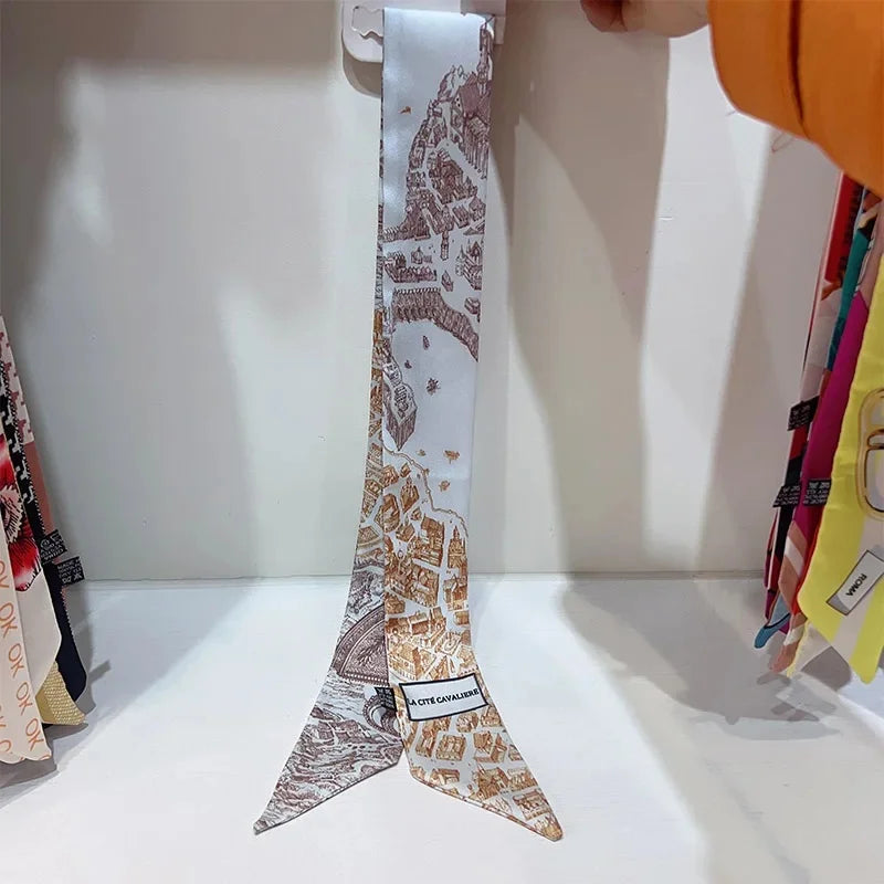 Poignée Élégante en Soie