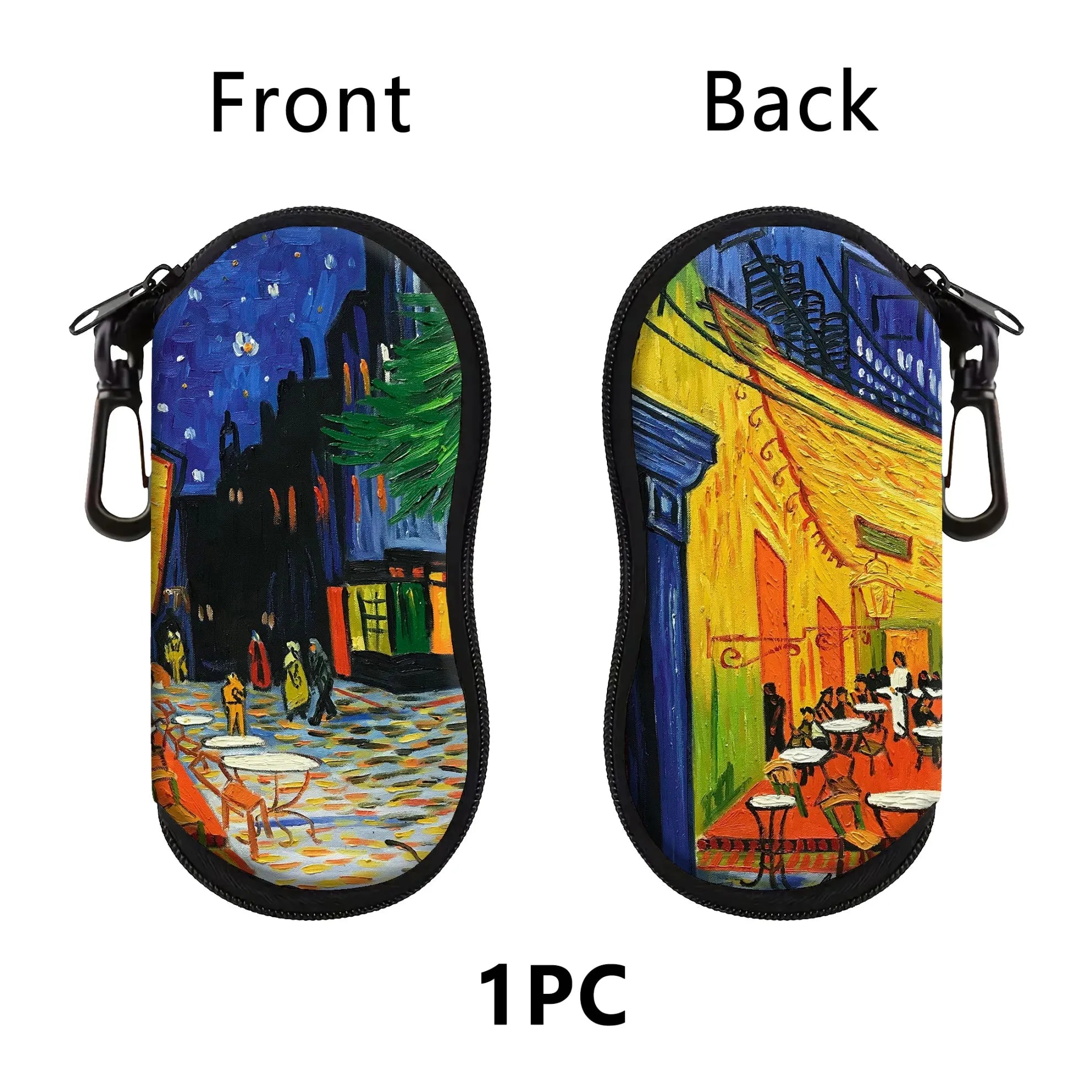 Sunflower Cat Eyewear Case - Trendy & Portable