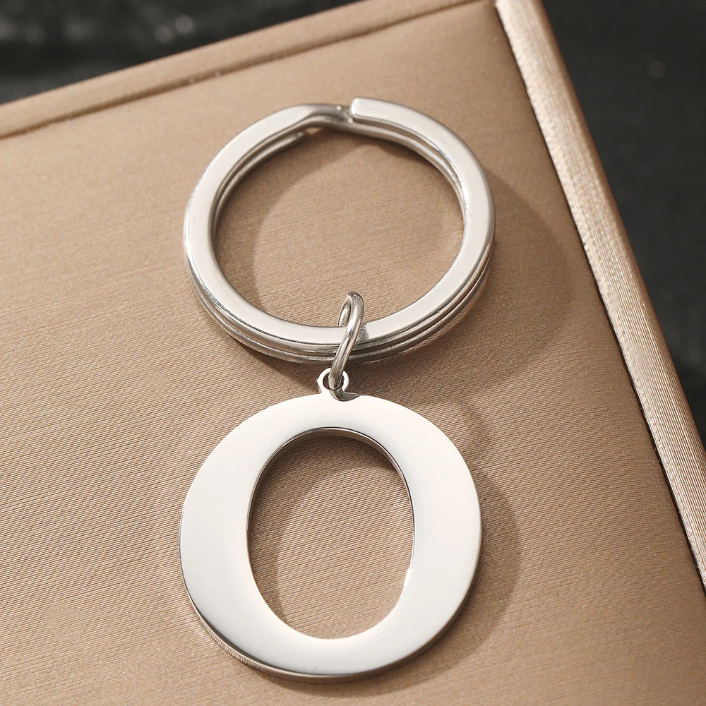 Porte-clés suspendu en acier inoxydable - Élégance quotidienne