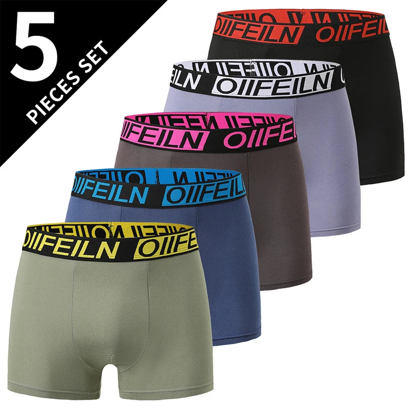 Versatile Black & Gold Boxer Shorts for Active Men