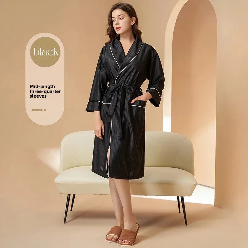 Robe de Nuit Cool Sensation - Duo d'Été Élégant