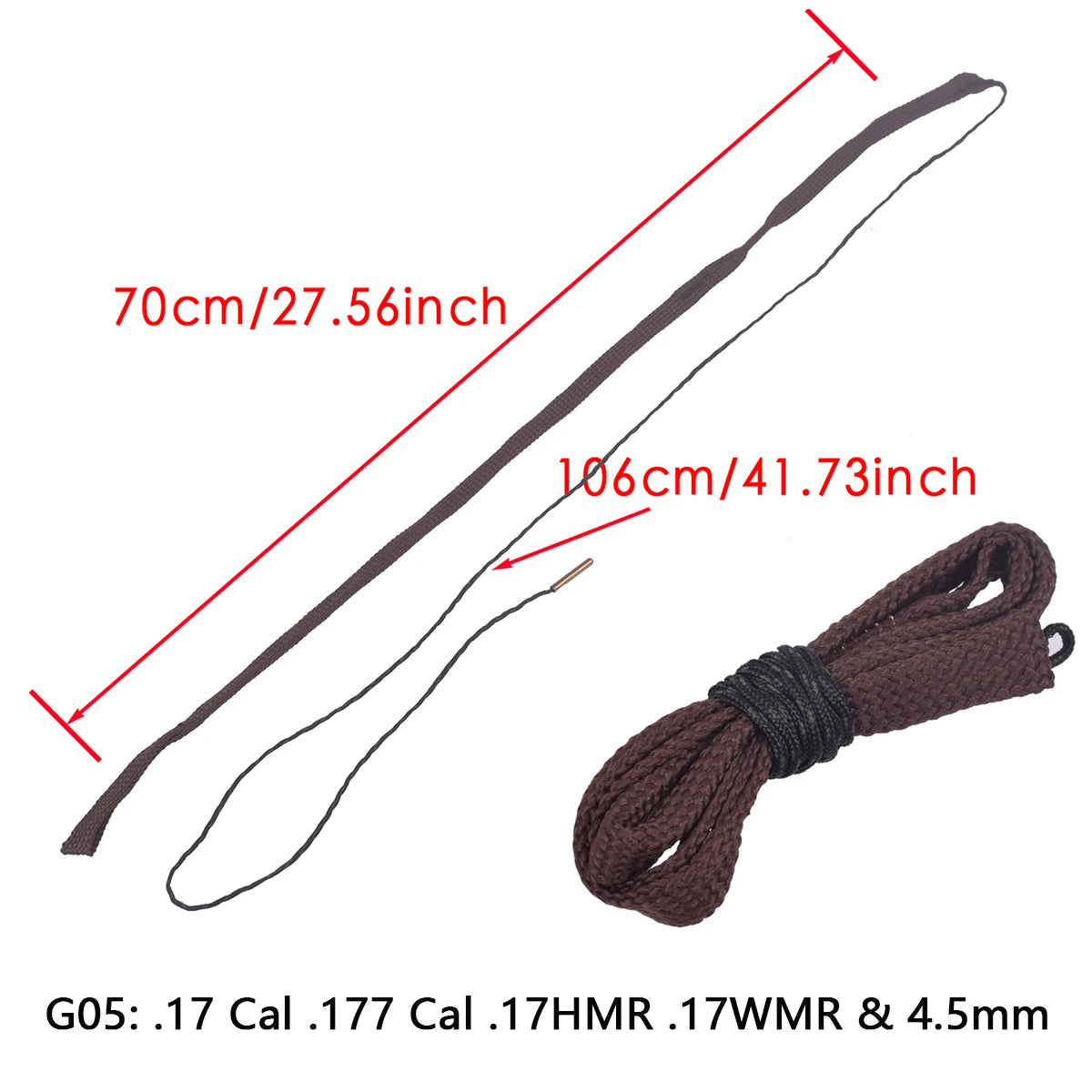 Corde Serpent Nettoyante Multi-Calibres Fusil/Pistolet