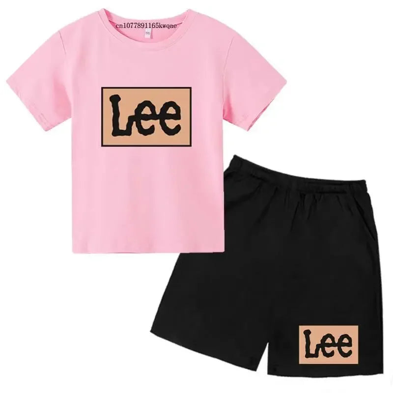 Été Enfant Style Décontracté - Ensemble 2pcs Mixte