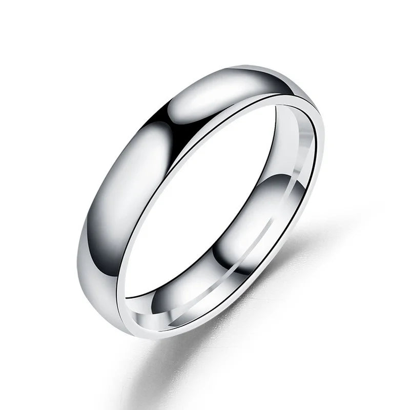 Bague en titane unisexe 6mm - Élégance intemporelle