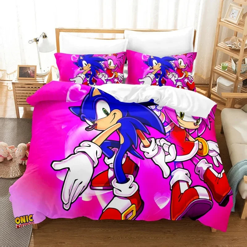 Draps Sonic 3D pour Enfants