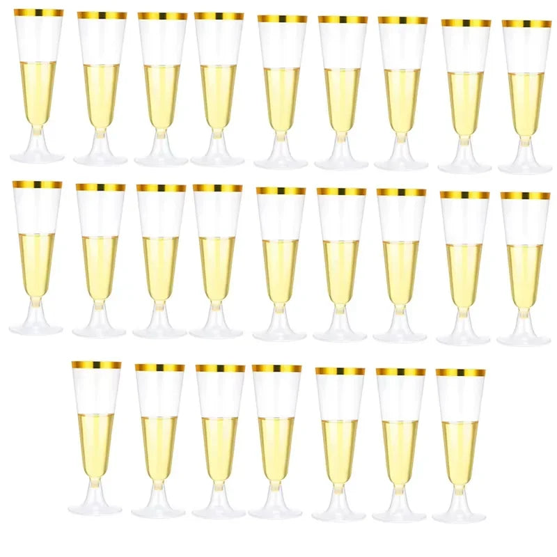 Flûtes à Champagne Éclat - 25 pièces 150ml