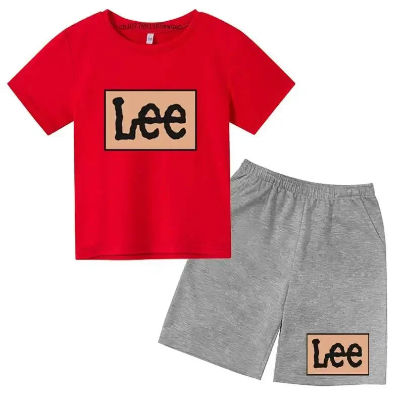 Été Enfant Style Décontracté - Ensemble 2pcs Mixte