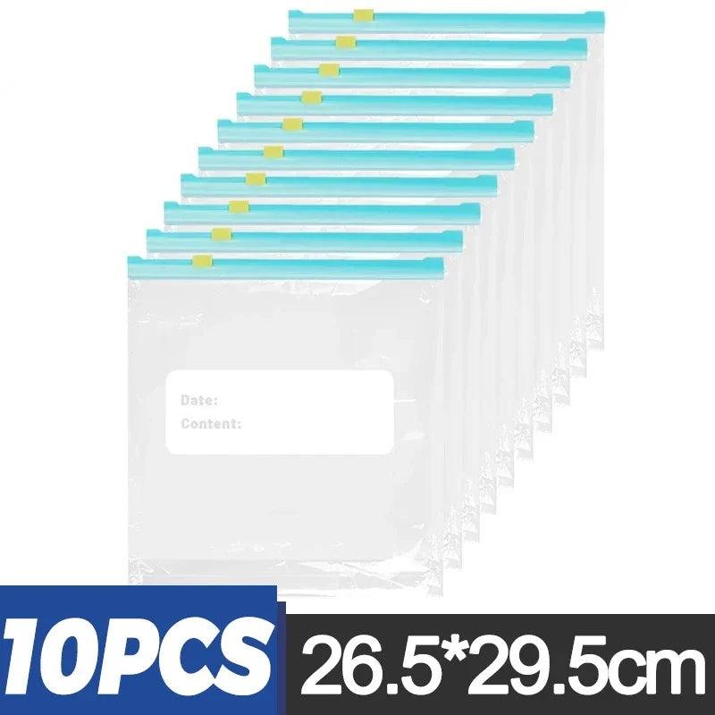 ZippyFresh: Sacs de Congélation Réutilisables 60/10