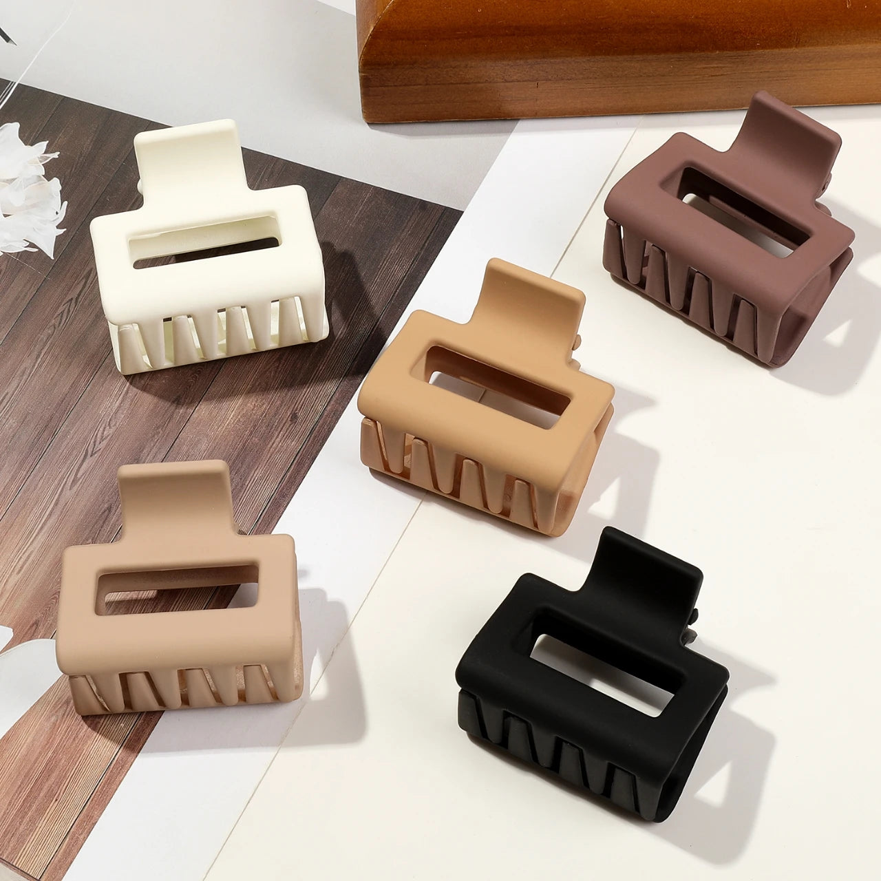 Pinces Fleurs Élégantes - 5pcs