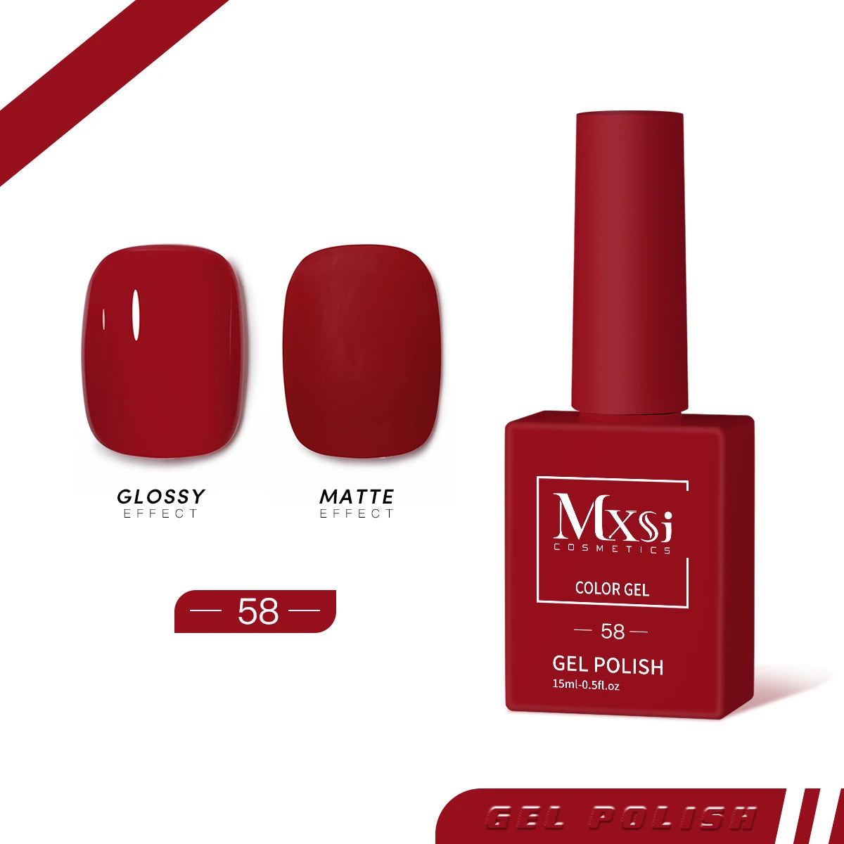 Vernis Gel Mxsi 15ml Couleurs Néo-Royal
