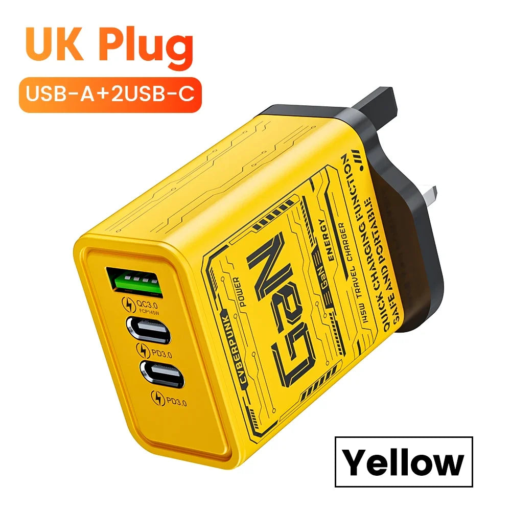 Elough 145W GaN Triple USB-C Fast Charger