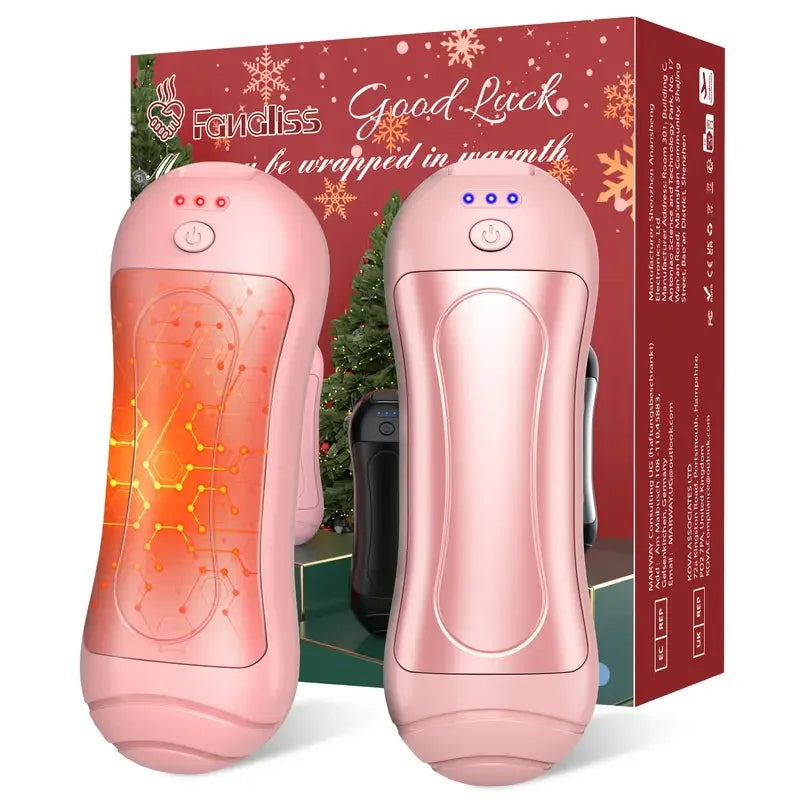 WarmDuo 6000: USB Rechargeable Hand Warmer Set