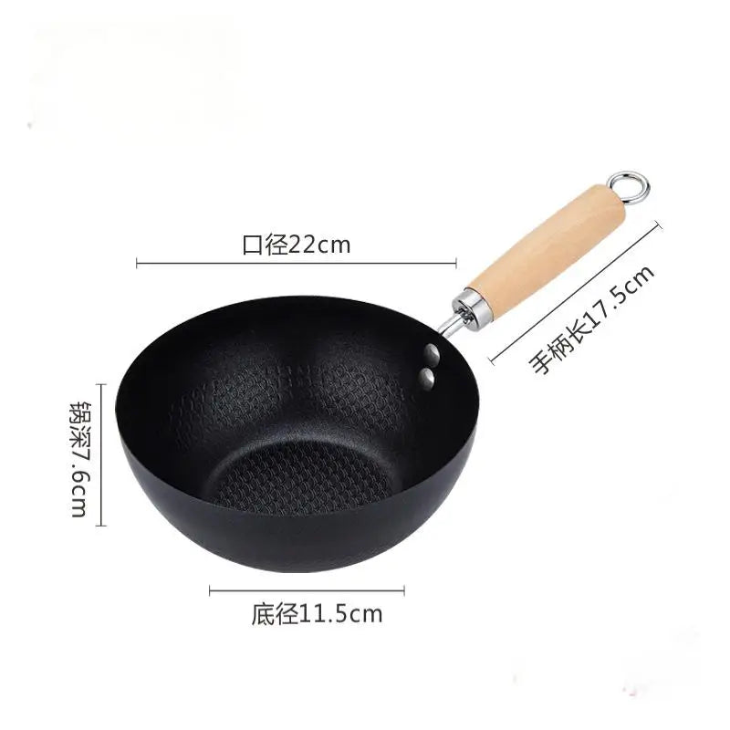 Mini Wok Antiadhésif Fer - Gadget Cuisine Innovant
