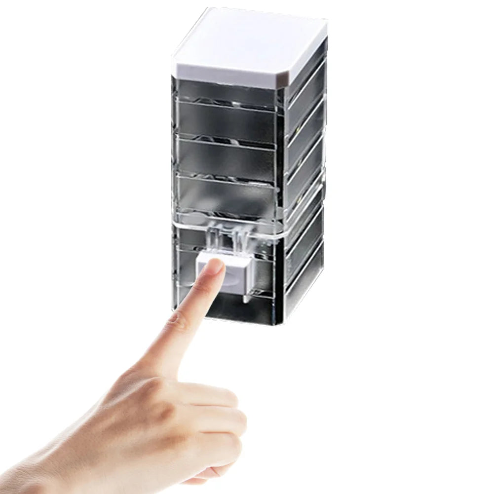 Tri-Distributeur Mural Polyvalent 350ml ABS Durable