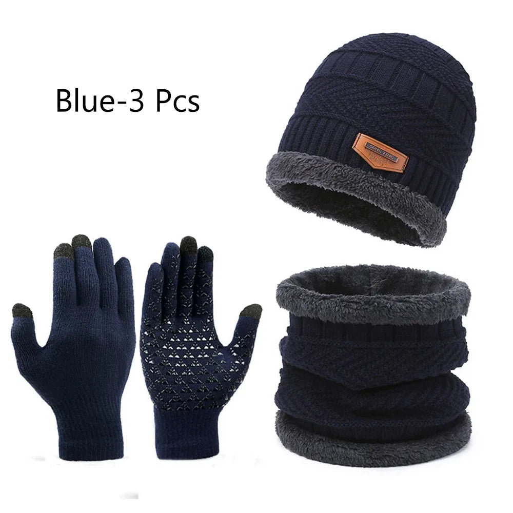 Ensemble Hiver Chic : Écharpe, Gants & Bonnet Tactile