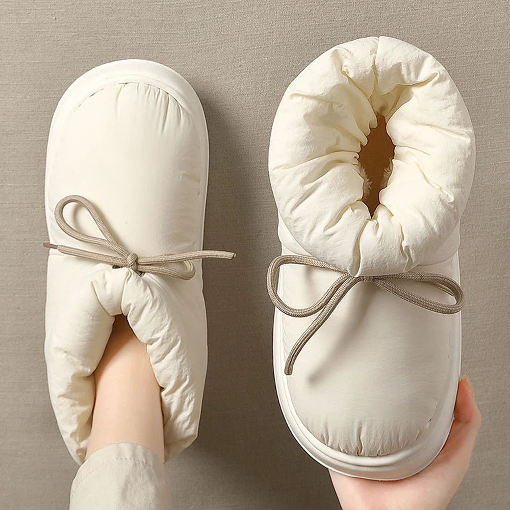 Bottes ZHIDA Hiver Fourrées Imperméables Unisexe