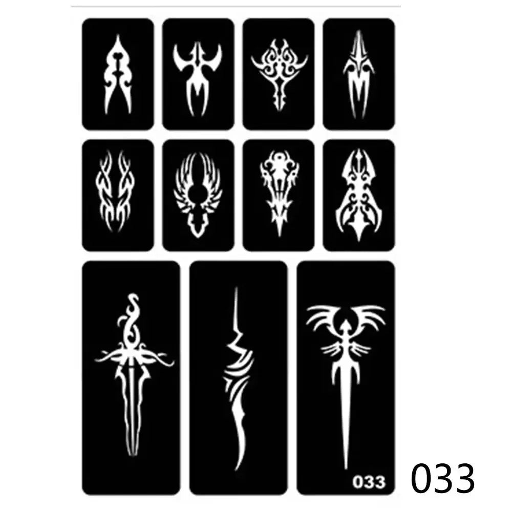 Tatouages Éphémères Henné Glam