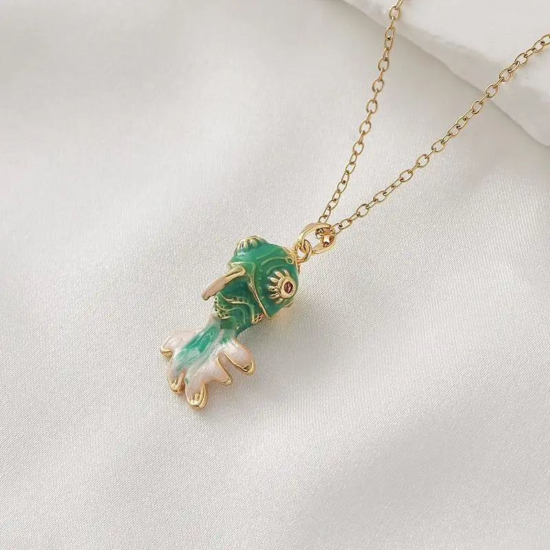 Collier Poisson Océanique Chic