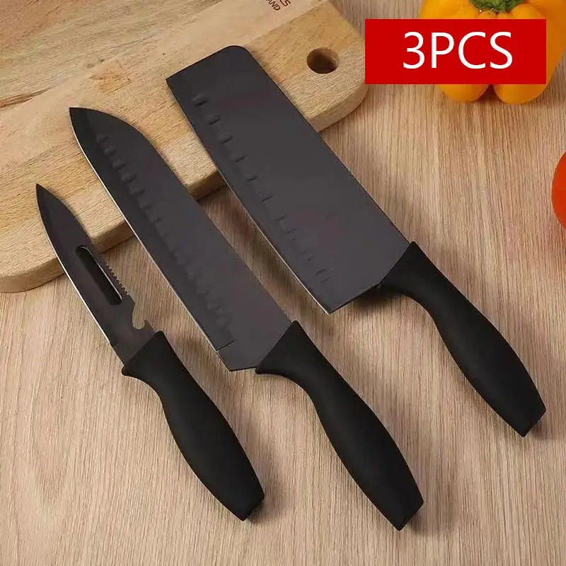 Pro Chef's Multi-Function Stainless Steel Knife Set