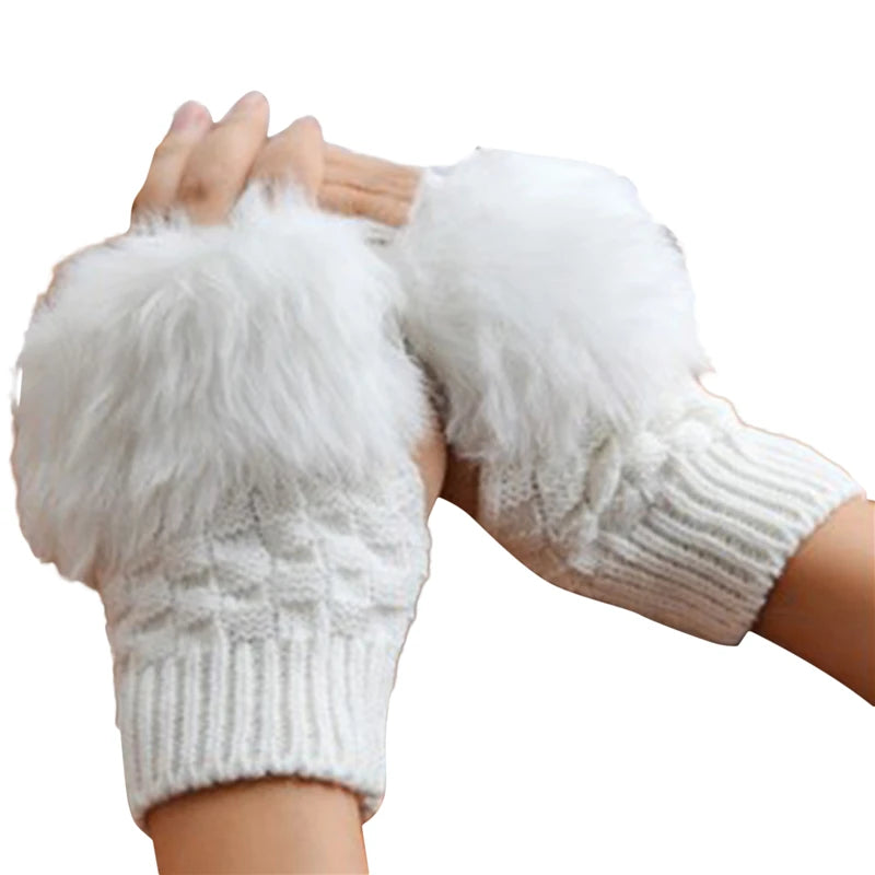 Gants Mignons Douillets pour Femmes - Hiver Chic