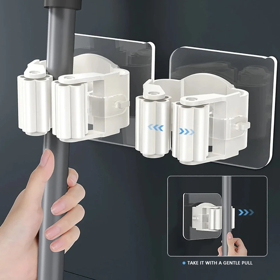 Support Adhésif Multi-Usages pour Outils de Nettoyage