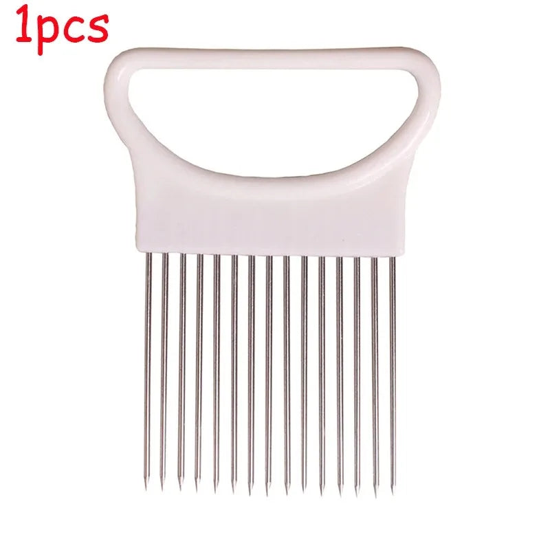 Oignon-Slice Pro: Trancheur Multi-Usage en Acier