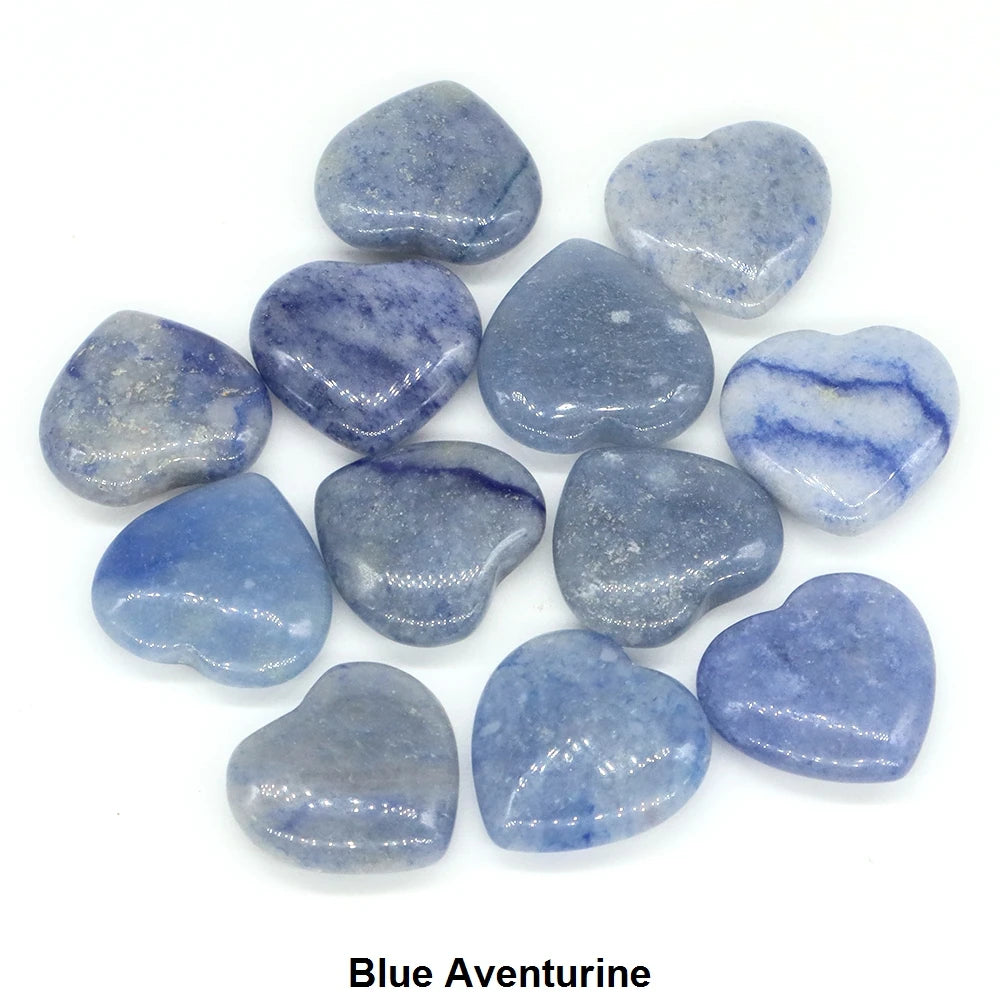 Cœur de Quartz Améthyste 20mm