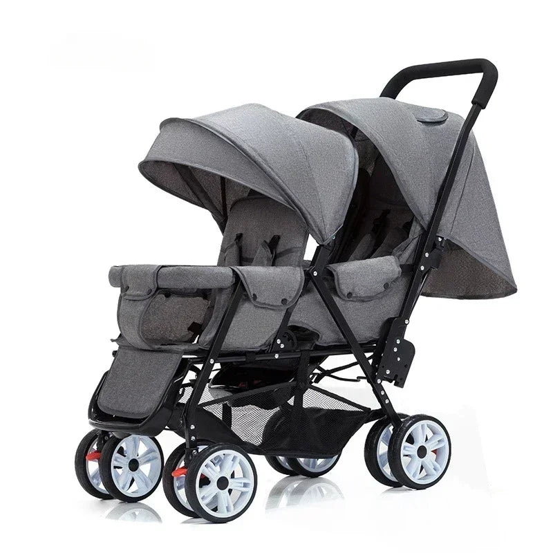 Poussette Jumeaux Pliable Duo Confort