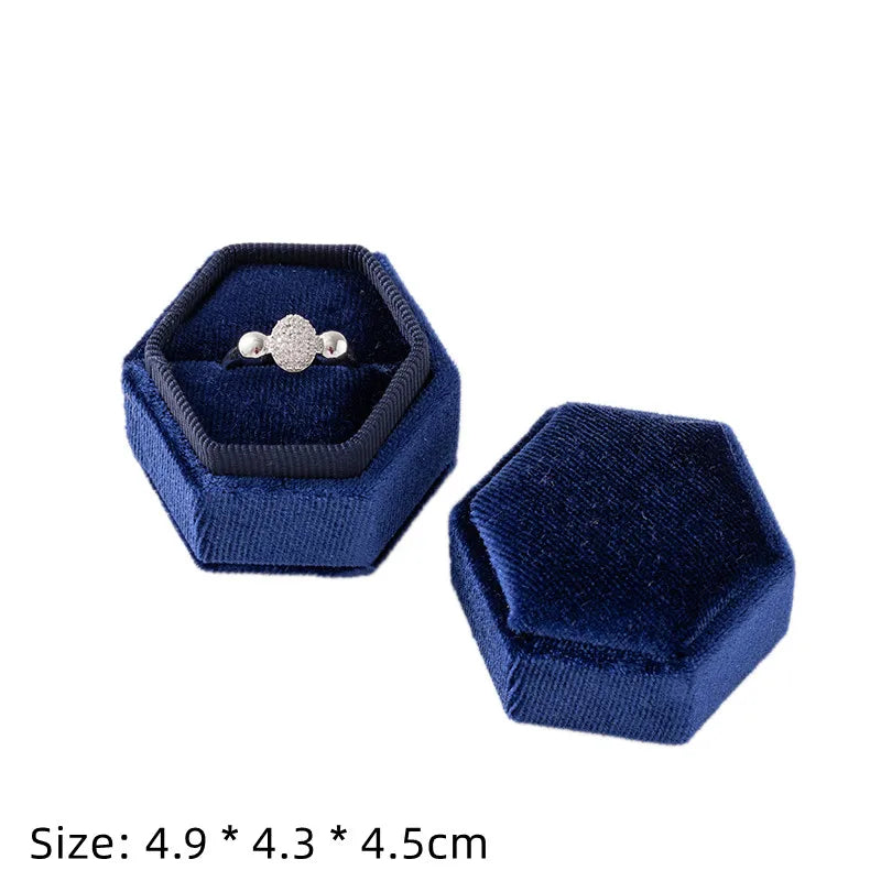 Boîte Velours Élégante pour Bijoux et Cadeaux