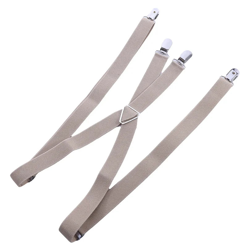 Vintage Elastic Suspenders for All Occasions