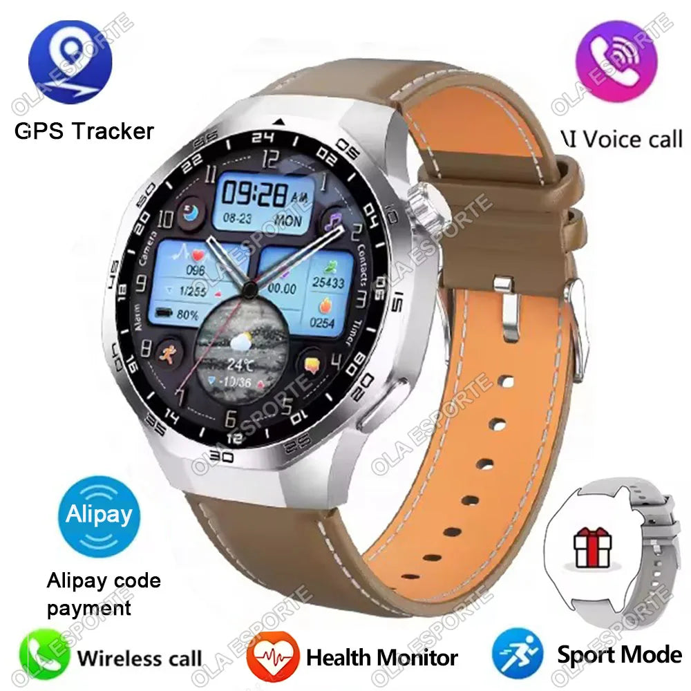 SmartWatch 5 Pro: AMOLED GPS Fitness Tracker