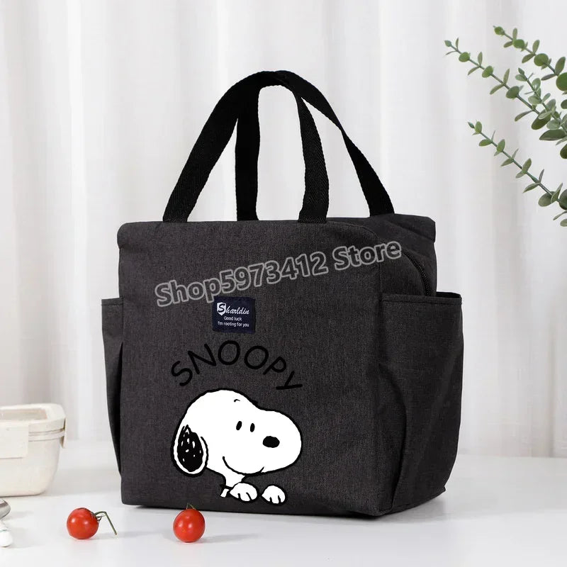 Snoopy's Insulated Bento Lunch Bag for Kids & Students
