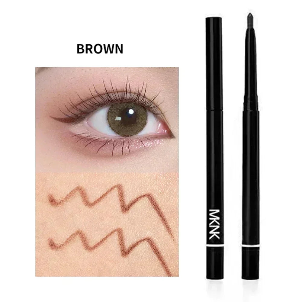 Blue-Brown Gel Eyeliner: Long-Lasting & Smooth