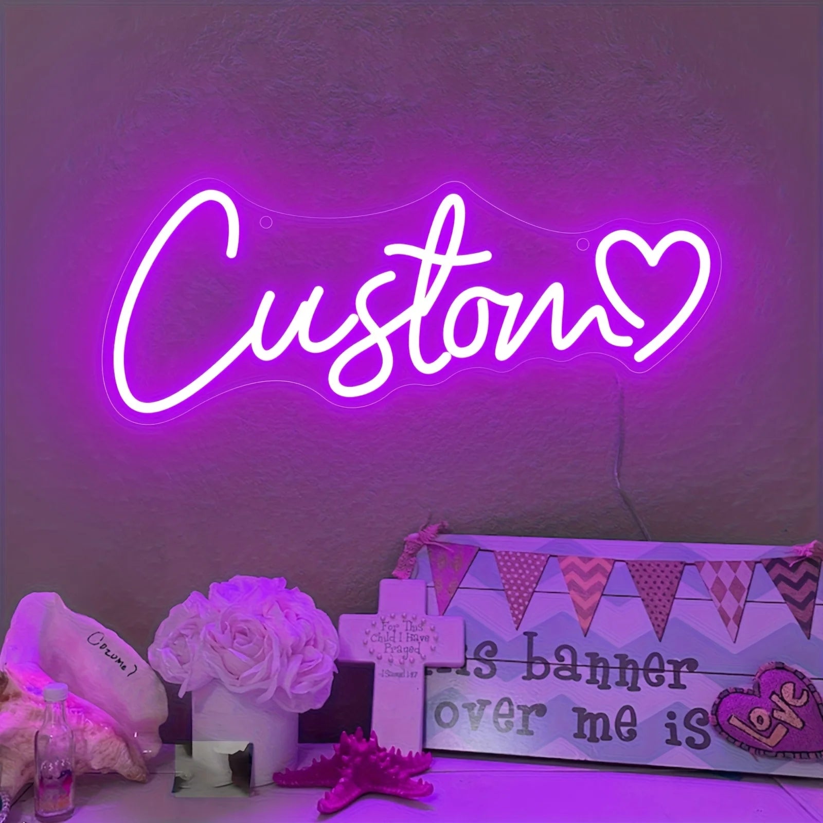 Éclat Néon Personnalisé