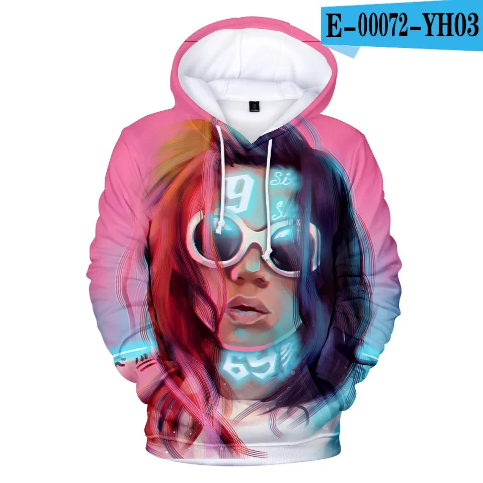 Hoodie 3D Tekashi69 Style Urbain