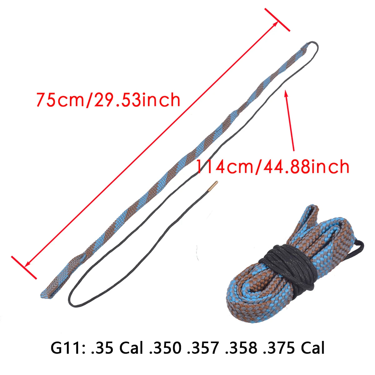 Corde Serpent Nettoyante Multi-Calibres Fusil/Pistolet