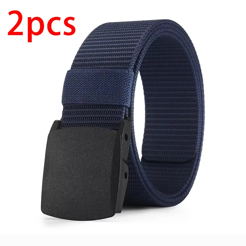 Unisex Nylon Sport Belt - Durable & Metal-Free