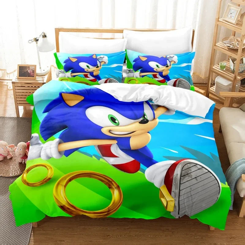 Draps Sonic 3D pour Enfants