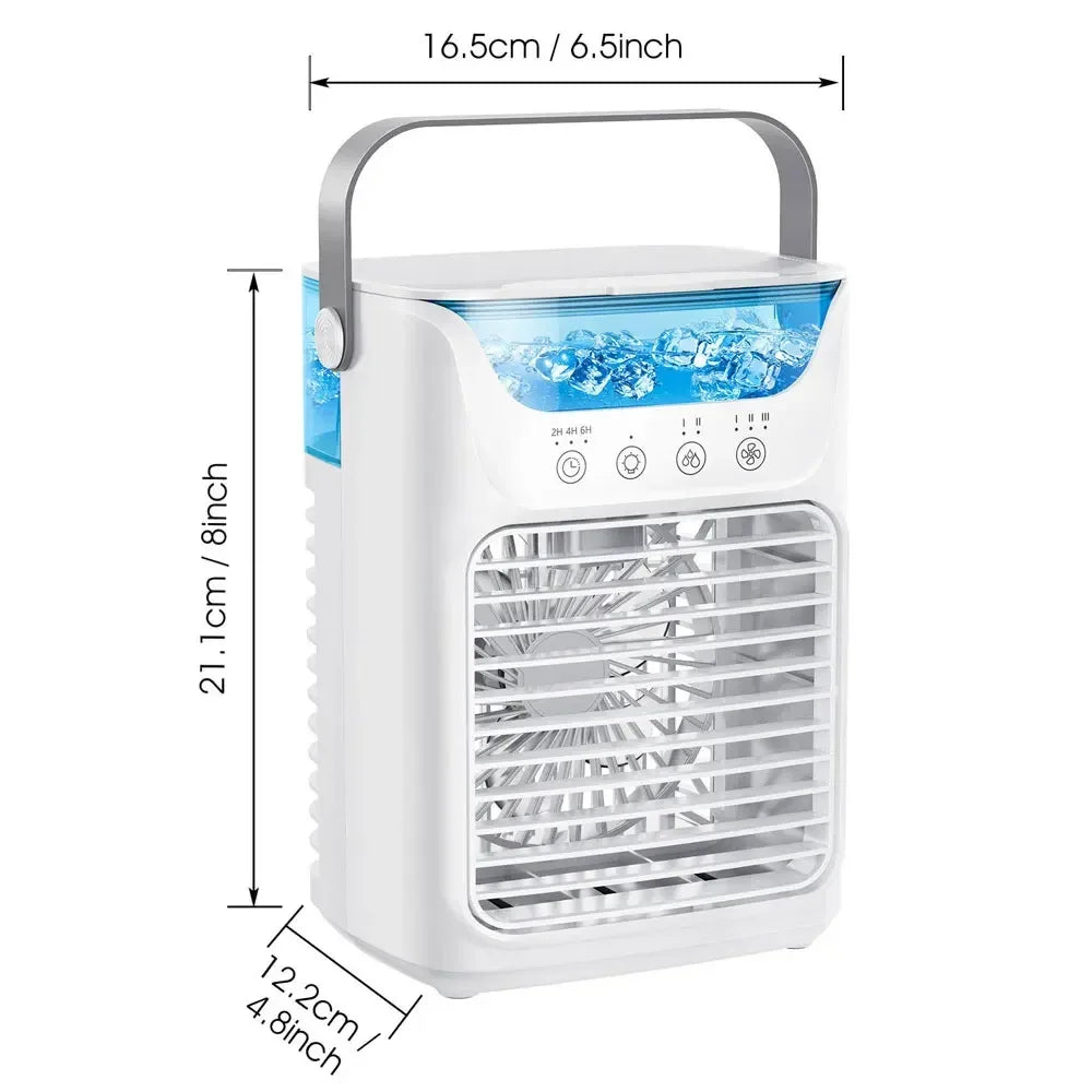 BreezeMist Mini: Portable Air Cooler & Humidifier