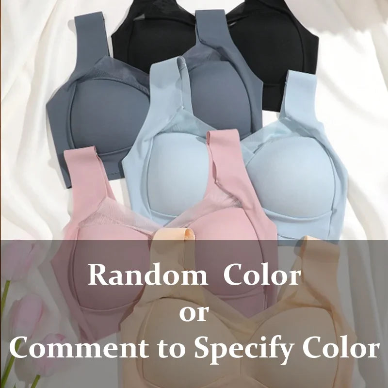 Brassière Sport en Dentelle Sans Couture - 3 Pièces