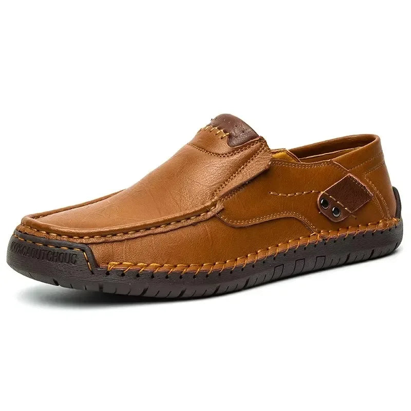 Mocassins Cuir Confort Hommes 48